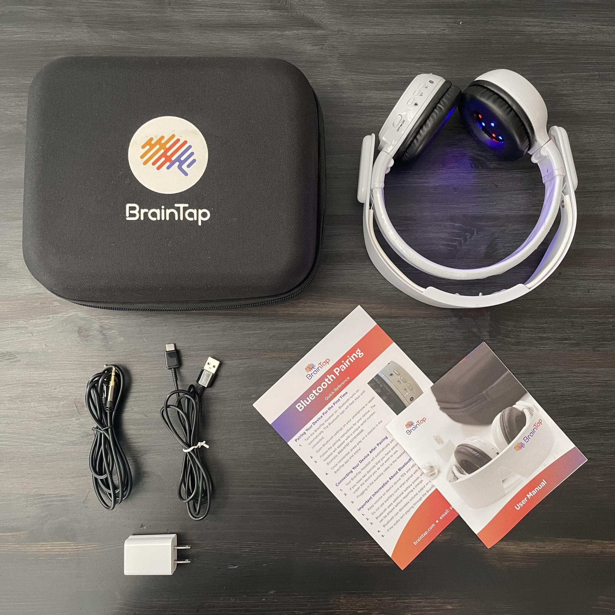 ReEnergized Braintap Headset Light & Sound Therapy-1